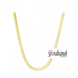 Schlangenkette 5 mm 14 Karat 585 Gold