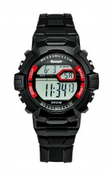 Scout Jungenuhr The Digi "280308001" Schwarz