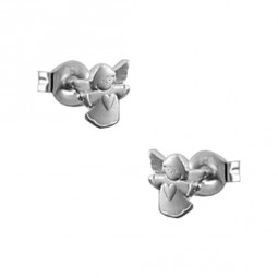 fliegende Kinder Engel Ohrstecker 925 Sterlingsilber