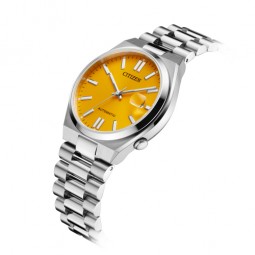 Citizen Automatic Herrenuhr gelbe Zifferblatt NJ0150-81Z