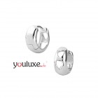 Damen Creolen Ohrschmuck aus 925 Sterlingsilber Glänzend Damen Creolen Ohrschmuck aus 925 Sterlingsilber Glänzend