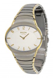 BOCCIA 3165-11 Titan Damen-Armbanduhr