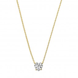 Damen Collier Herz 585 Gold