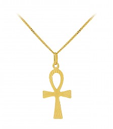 Anhänger Ankh-kreuz 585 gold
