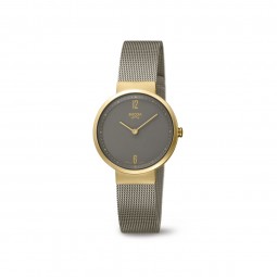 Boccia Damen Analog Quarz Uhr Edelstahl Armband 3283-02