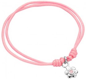 Kinderarmband Blume 925 Sterling Silber rhodiniert