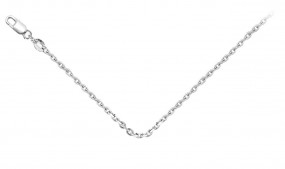 Ankerkette 2 mm massiv 925 Sterling Silber, Ankerketten für Damen und Herren