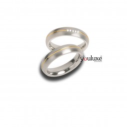 PARTNERRINGE TITAN VON BOCCIA 0130-02 + 0130-04