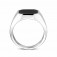 Siegel Herrenring 925 Silber mit Onyx