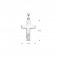 Anhänger Kreuz Anhänger 925 Sterlingsilber