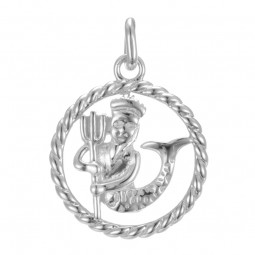 Sternzeichen Anhänger Wassermann 925 Sterlingsilber