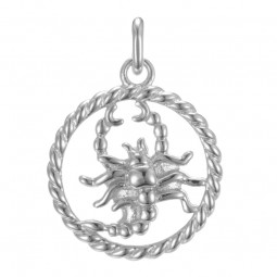 Sternzeichen Anhänger Skorpion 925 Silber