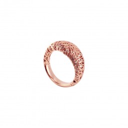 youluxe Damenring filigran 585 Rosegold