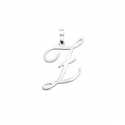 Geschwungener Buchstaben Anhänger (Z) 925 Silber