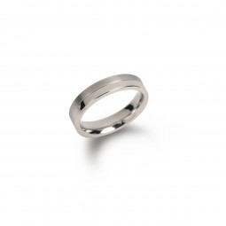 Boccia Trauringe Partnerringe Titan mit 3 Brillanten 0129-01-03