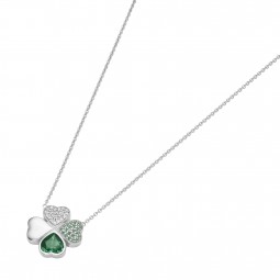 Giorgio Martello Collier Kleeblatt 925 Sterling silber