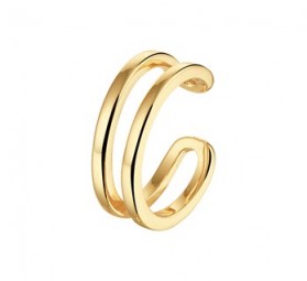 EAR CUFF Vergoldet 925 Sterling Silber