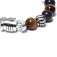 Buddha to Buddha Armband Spirit Bead Mix Sodalith Tigerauge
