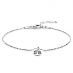 Damen Armband Anhänger Lebensbaum Silber 925/000 rhodiniert