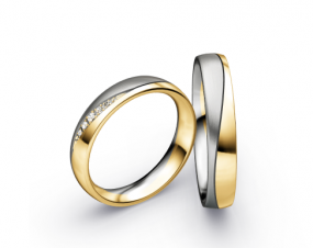 Collection Ruesch Honeymoon Gold Platin III * Eheringe