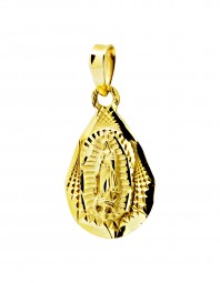 Heilige Mutter Maria Anhänger 585 Gold