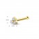 Nasenpiercing Stecker 14 Karat 585 Gold