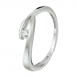 Damenring_Verlobungsring 925 mit Zirkonia