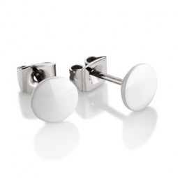 Boccia Keramik Stecker 0581-01 Moderne Ohrstecker aus Reintitan