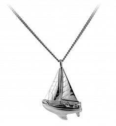 Anhänger Segelboot 925 Silber