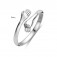 Umarmungsring „Stärke“ aus 925 Sterlingsilber.