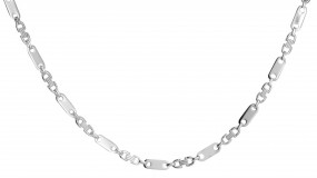 Plattenkette Herren 925 Silberkette