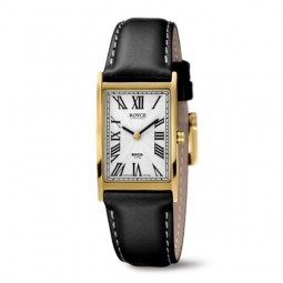 Boccia Damen Analog Quarz Uhr mit Leder Armband 3285-04