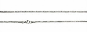 Schlangenkette geflochten Edelstahl 3,20mm mit Karabiner