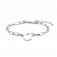 Damen Armband Herz Armband zum Gravieren 925 Silber