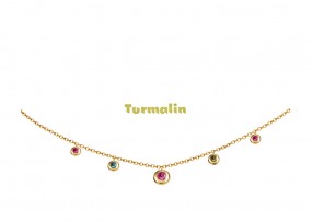 Boccia Damen Collier Titan, Turmalin