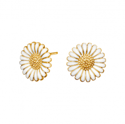 Ohrstecker Sonnenblume 925 Silber vergoldet