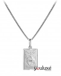 Anhänger Sternzeichen Fische 925 Silber