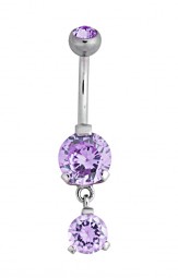 Bauchnabelpiercings Bananabell Jewelled Double Diamond