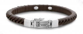 Buddha to Buddha bracelet Komang Small Leather Brown