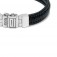 Armband Edwin S Leder Schwarz