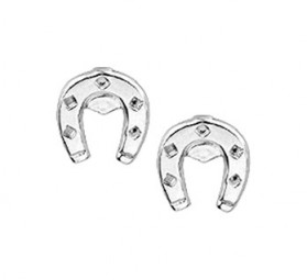 Ohrstecker Hufeisen Kinder 925 Silber
