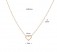 Anhänger mit Kette Gold 585 Rosegold 14K HERZ