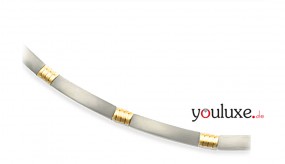 Boccia Damen-Collier Kette Titan mattiert 45 cm - 0877-02