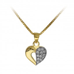 Gold Anhänger Herz 585