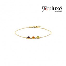 Armband Mix Edelsteinen aus 585 Gold