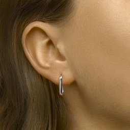 Creolen Sterling Silber 925 rhodiniert