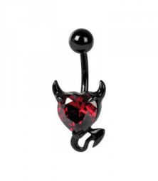 Bananabells Form eines Herzen Swarovski-Kristall.