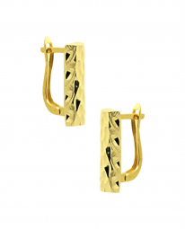 Halbcreolen 585 Gelbgold