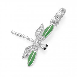 Kettenanhänger Libelle - 925 Silber Schmuck