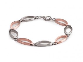 Boccia Armband Titan Rosegold 0372-03